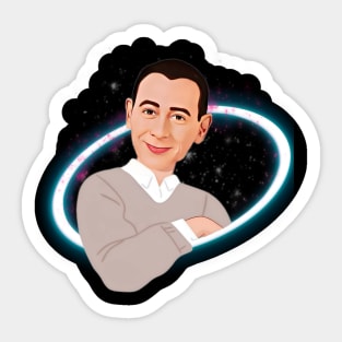 Remembering pee wee herman Sticker